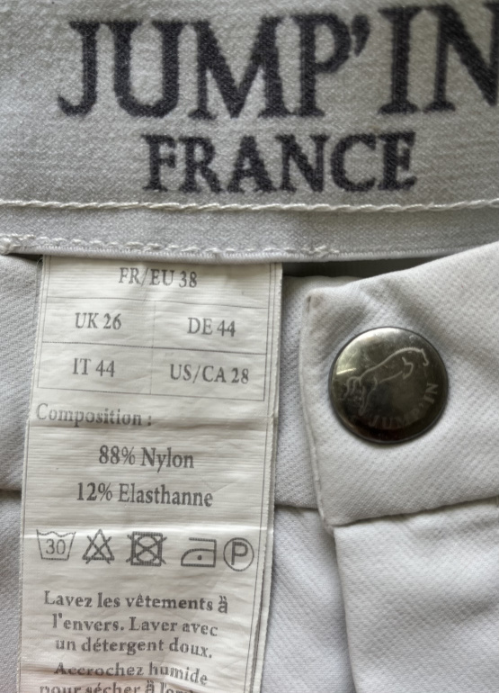 Pantalon équitation Jumpin blanc T38 occasion