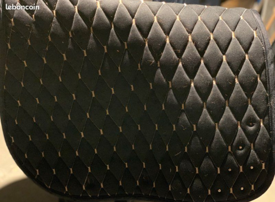 Tapis de selle Fouganza rose occasion