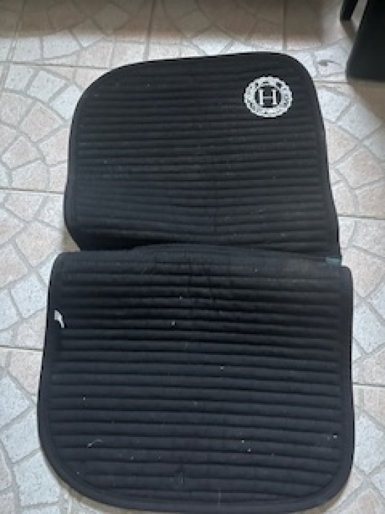 Tapis de selle Harcour vert sapin avec strass (cheval) occasion