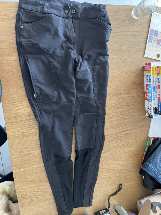 Pantalon équitation Fouganza noir (36) occasion