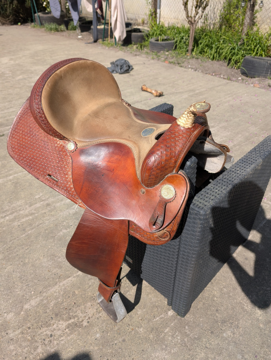 Selle Western Billy Cook 17 pouces occasion