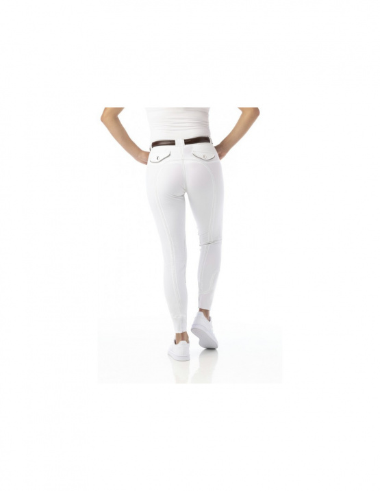 Pantalon équitation Equithème Verona blanc (10 ans) neuf occasion