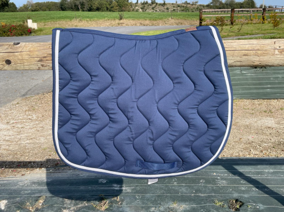 Tapis de selle Harcour bleu marine occasion