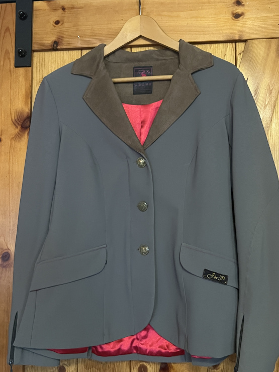 Veste concours JU & PA gris (42) neuf occasion Veste concours JU & PA gris (42) neuf occasion