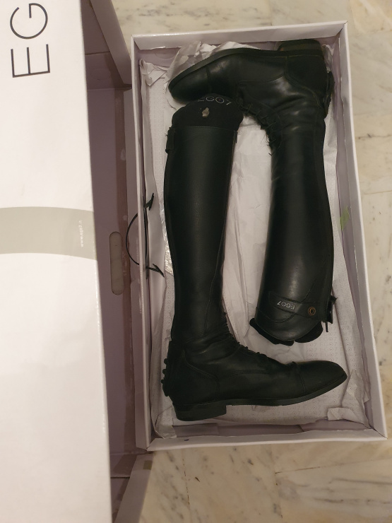 Bottes EGO 7 Orion cuir noir (39) occasion