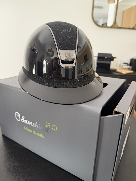 Casque équitation Samshield V2 (55-58) neuf occasion