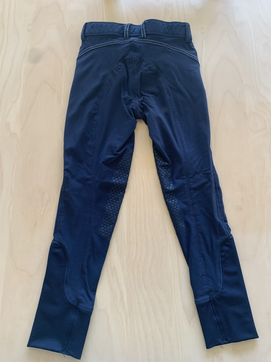 Pantalon équitation Equithème bleu (10 ans) occasion