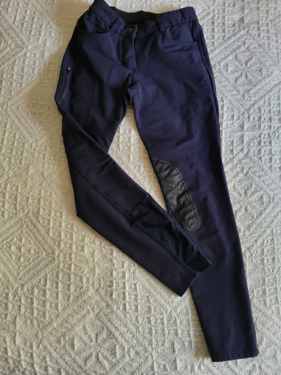 Pantalon équitation Décathlon marine (XS) occasion