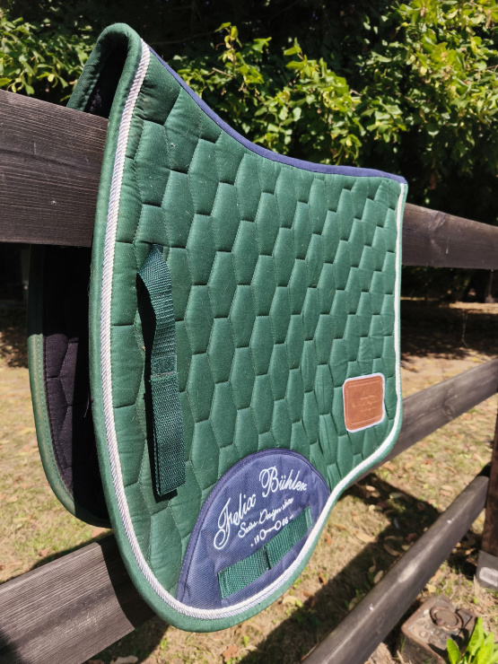 Tapis de selle Felix Bühler vert (cheval) occasion