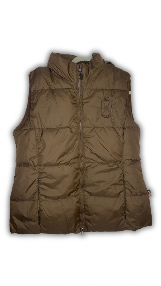 Doudoune Horze sans manche marron (XS) neuf occasion