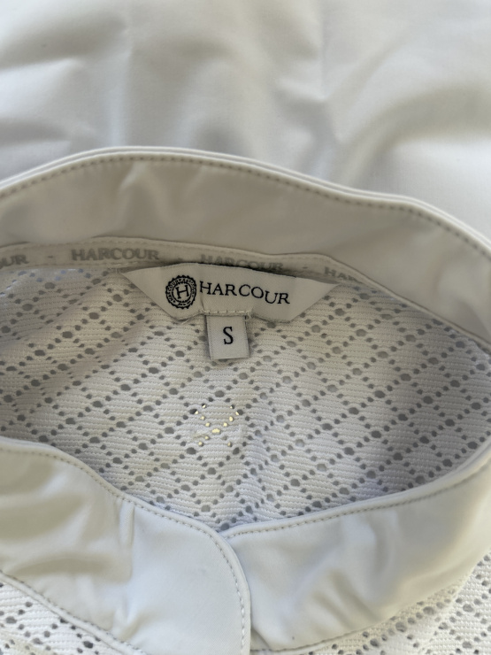 Polo de concours Harcour blanc (S) neuf occasion