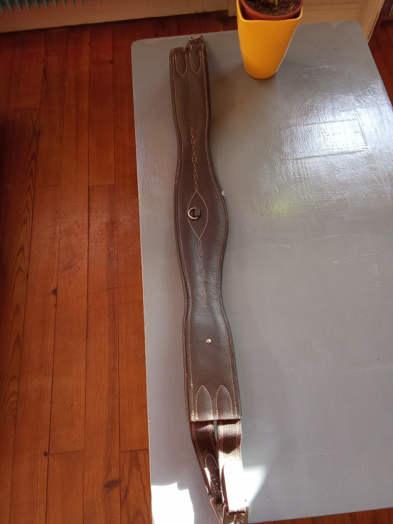 Sangle Fouganza marron 105 cm occasion Sangle Fouganza marron 105 cm occasion