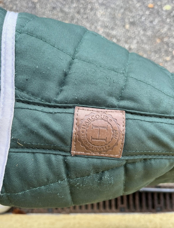 Tapis de selle Harcour vert (cheval) occasion Tapis de selle Harcour vert (cheval) occasion