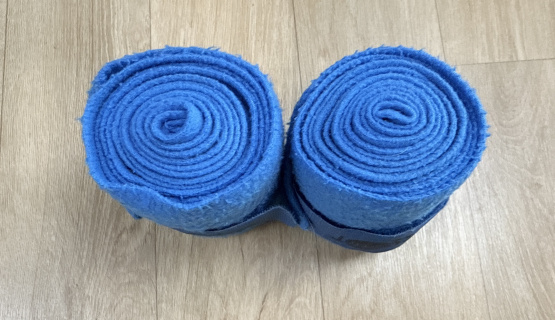 Bandes de polo Jumptec bleu *2 (poney) occasion Bandes de polo Jumptec bleu *2 (poney) occasion