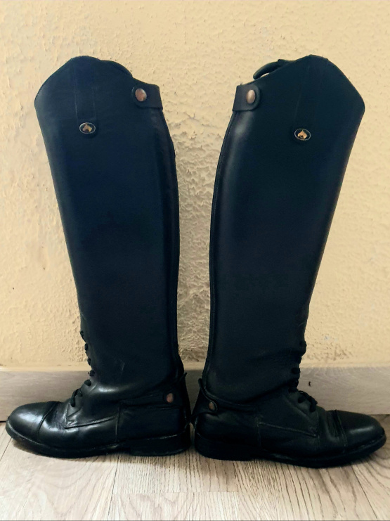 bottes équitation cuir T37 occasion