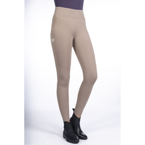 Legging équitation HKM Lavender Bay taupe (40/42) neuf occasion