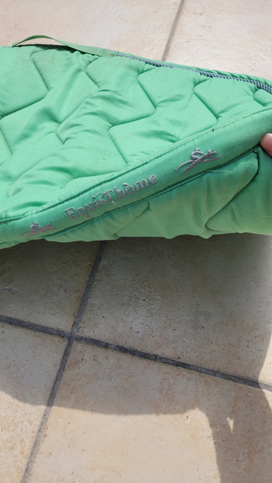Tapis Equitheme vert occasion