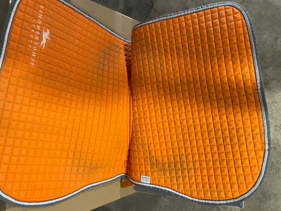 Tapis de selle Schockemohle Sports orange (Full) occasion
