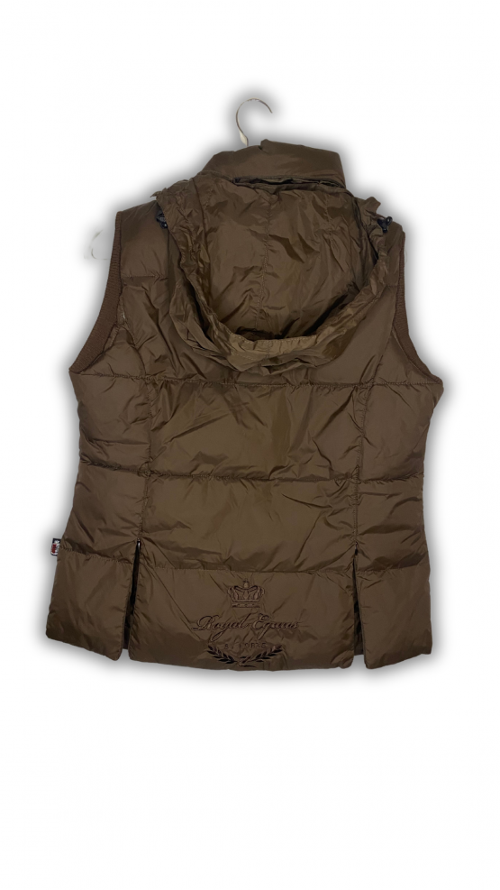 Doudoune Horze sans manche marron (XS) neuf occasion