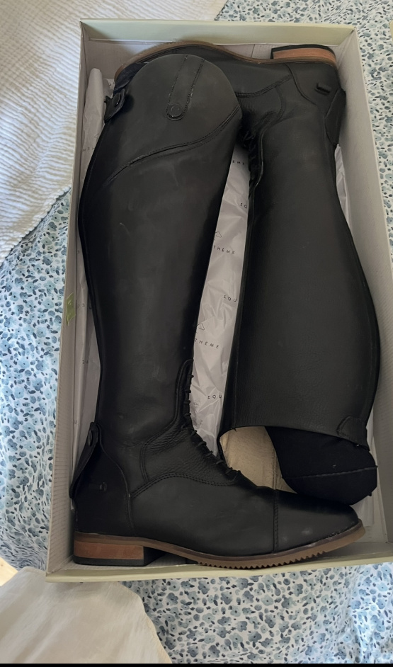 Bottes équitation Equithème wavy (39) occasion