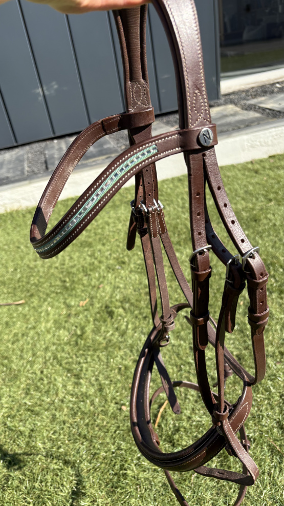 Bridon Norton cuir hanava (cheval) occasion