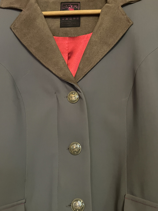 Veste concours JU & PA gris (42) neuf occasion Veste concours JU & PA gris (42) neuf occasion