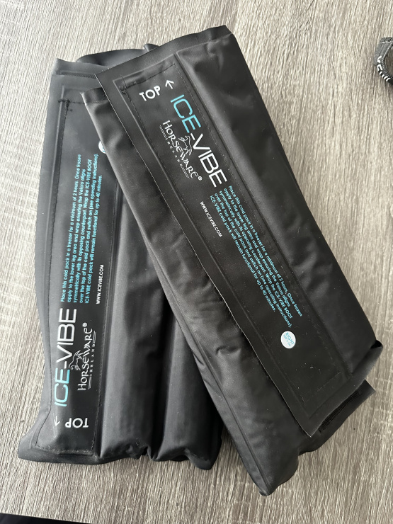 Guêtres Horseware Ice Vibe bleu (cheval) occasion