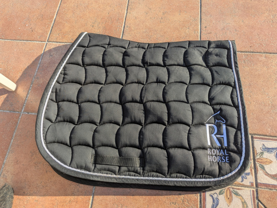 Tapis de selle Royal Horse noir (cheval) occasion