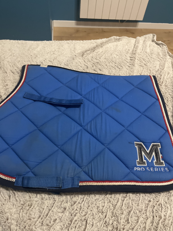 Tapis de selle Equithème pro série bleu occasion