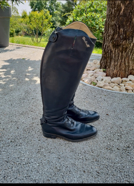 Bottes équitation Umbria cuir noir (37) occasion
