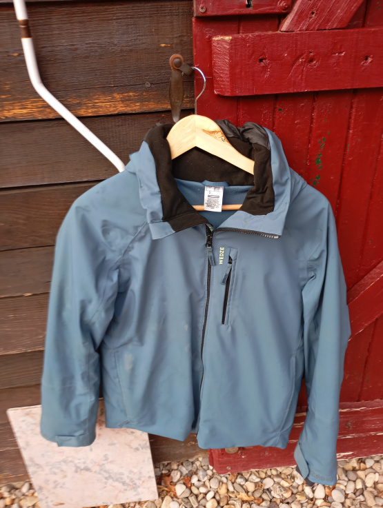 Blouson Fouganza bleu (14 ans) occasion