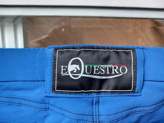 Pantalon équitation Equestro bleu T38 occasion