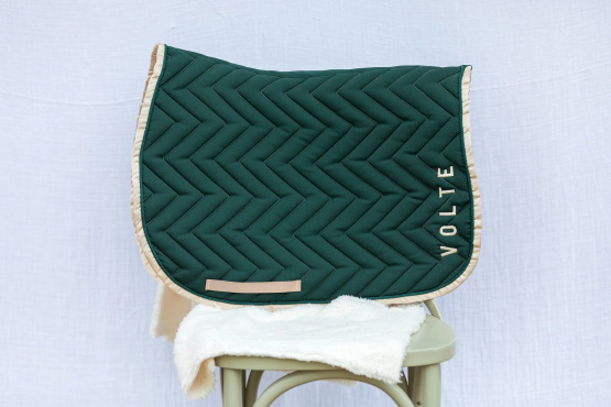 Tapis de selle Volte L'essentiel sapin (neuf) occasion