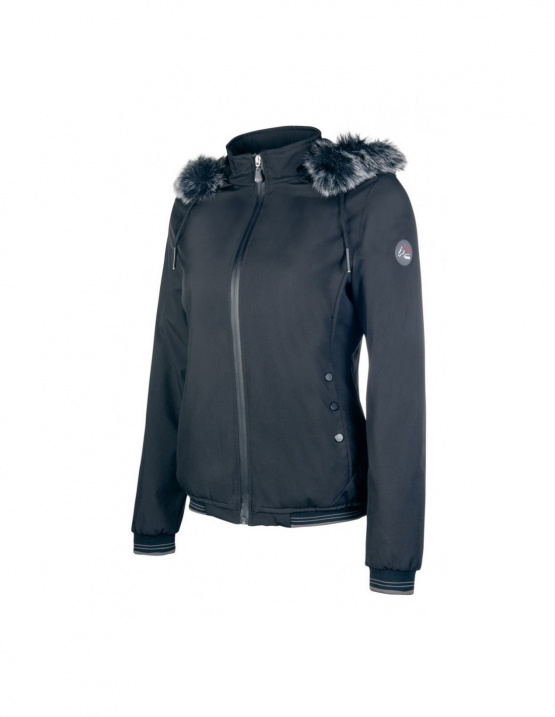 Blouson d'hiver HKM noir (8 ans) NEUF occasion
