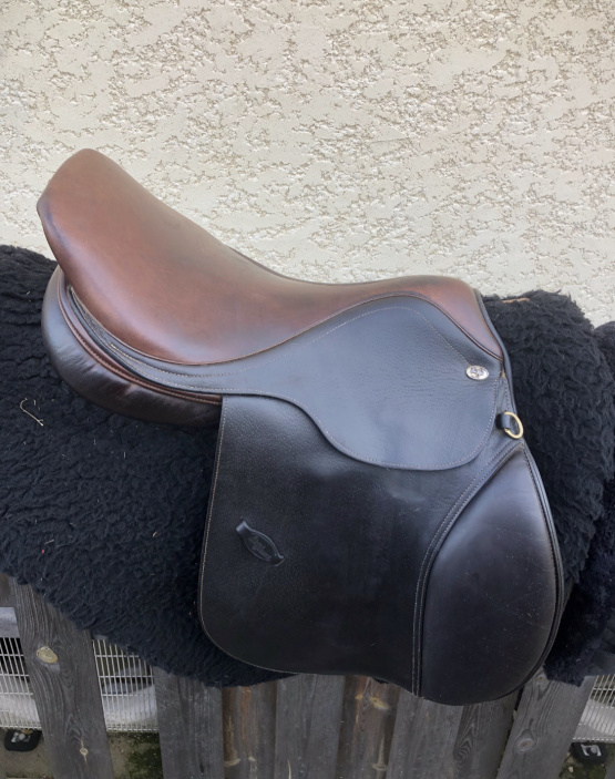 Selle mixte Éric Thomas 17,5 pouces occasion