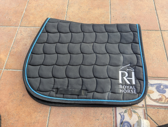 Tapis de selle Royal Horse noir (cheval) occasion