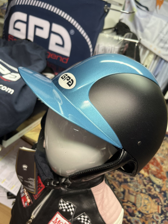 Casque équitation GPA bleu (53-54) neuf occasion