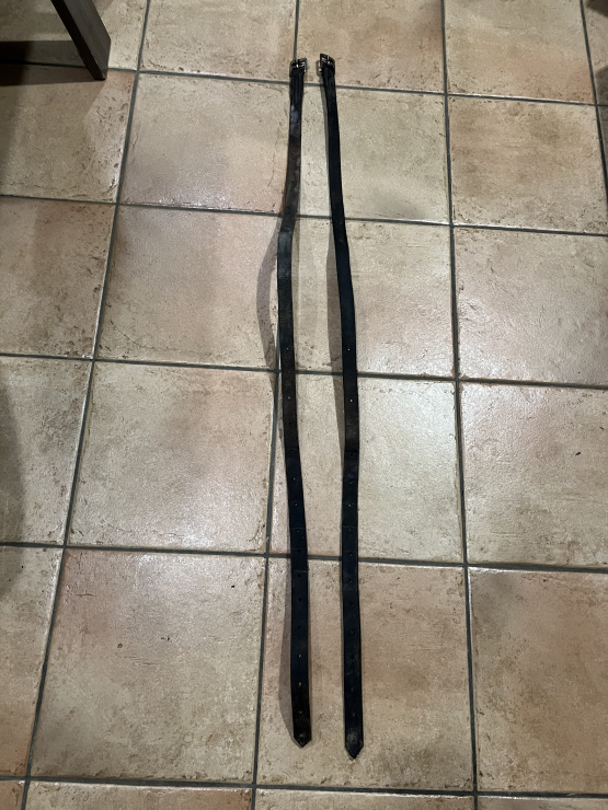 Étrivière cuir marron 130 cm occasion