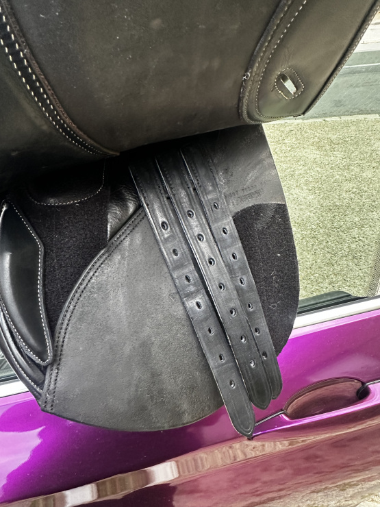 Selle mixte Fouganza Romeo 17,5 pouces (2011) occasion