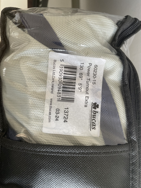Couverture Bucas Power Turnout Extra 130 cm (neuf) occasion