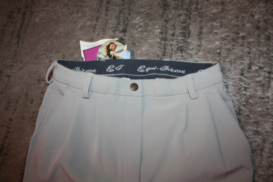 Pantalon équitation Equithème gris (38) neuf occasion