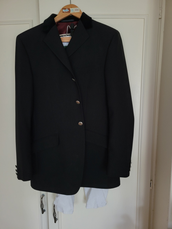 Veste concours Cavallo noir homme (42) occasion