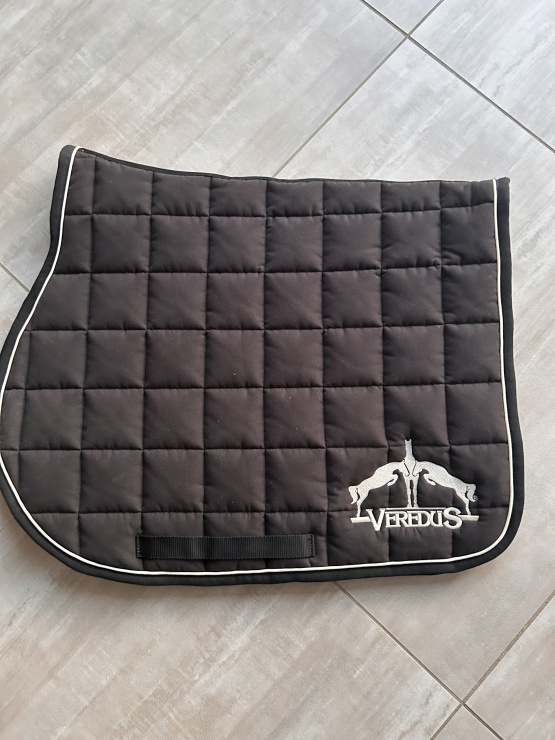Tapis de selle Veredus noir & blanc (cheval) occasion