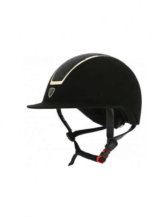 Casque équitation Equithème Glint Lamé noir (52-54) neuf occasion