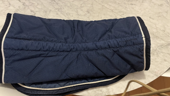 Tapis de selle Décathlon bleu marine (cob) occasion