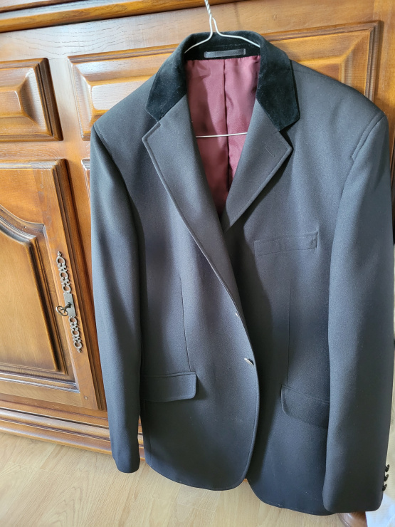 Veste concours Cavallo noir homme (42) occasion