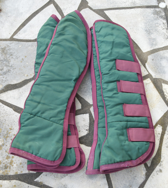 Lot de 4 protections de transport Shedrow vert occasion
