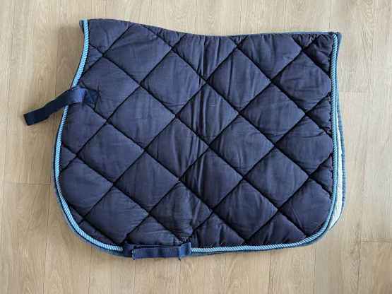 Tapis de selle bleu occasion