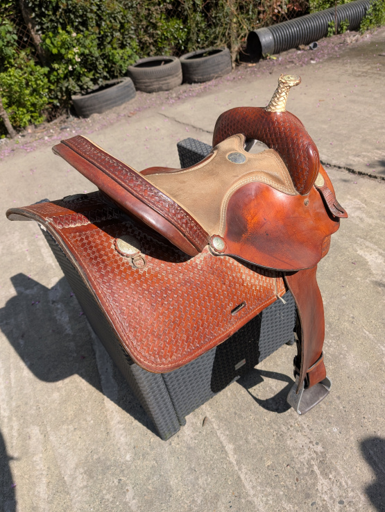 Selle Western Billy Cook 17 pouces occasion