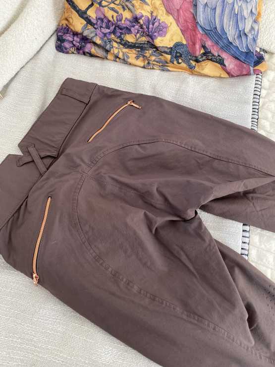 Pantalon équitation Equitheme Kenya marron (36) occasion